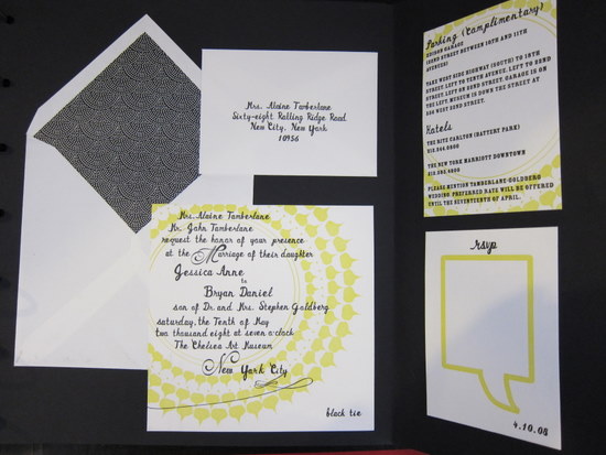 Mr Boddington's Studio is a very high style custom wedding invitation